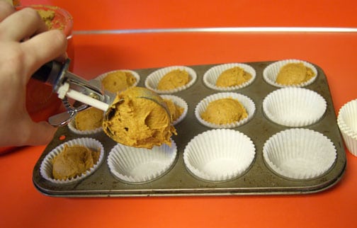 Easy Pumpkin Walnut Muffins | heatherlikesfood.com