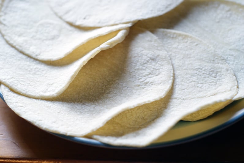 Green Chile and Cheese Enchiladas