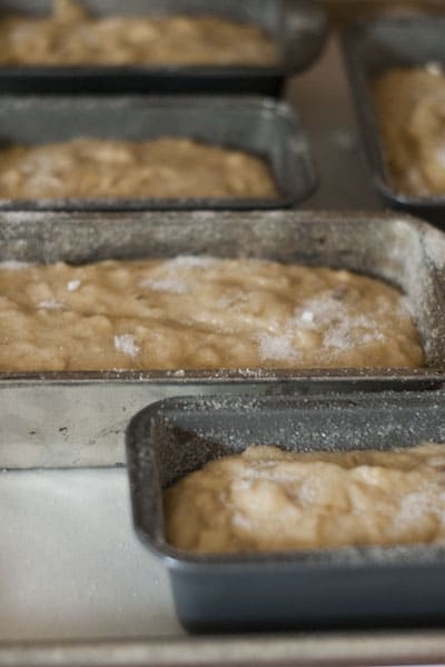Sugar Crusted Banana Bread