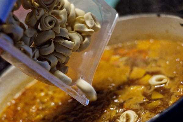Harvest Tortellini Soup