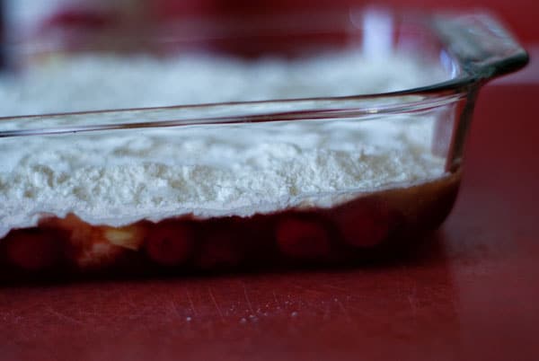 7 Layer Miracle Cobbler