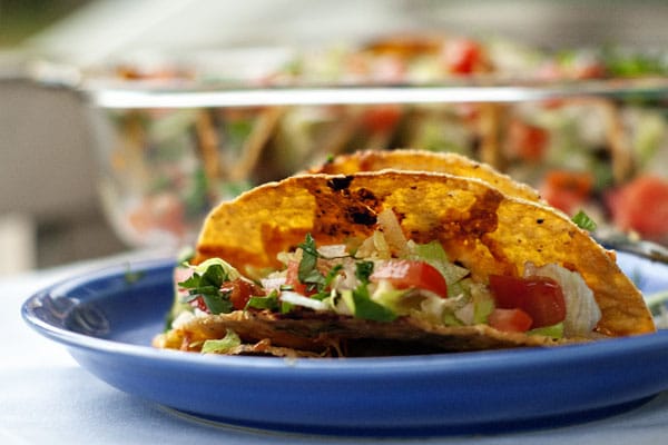 Baked Crunchy Taco Casserole | Heather Likes Food Baked Crunchy Taco Casserole