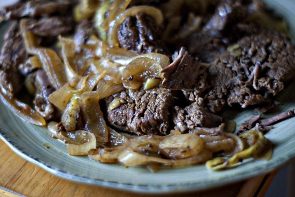 Saucy Crock Pot BBQ Beef Sandwiches