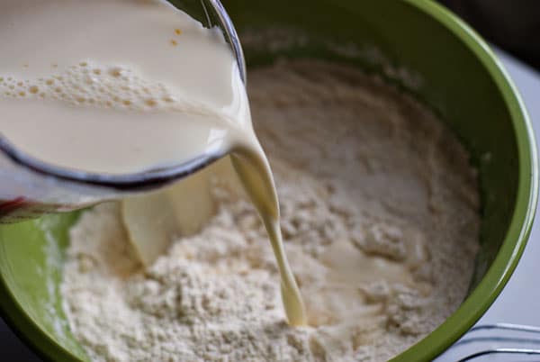 Blueberry-Cornmeal Pancakes
