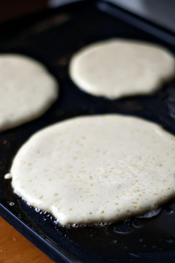 Blueberry-Cornmeal Pancakes