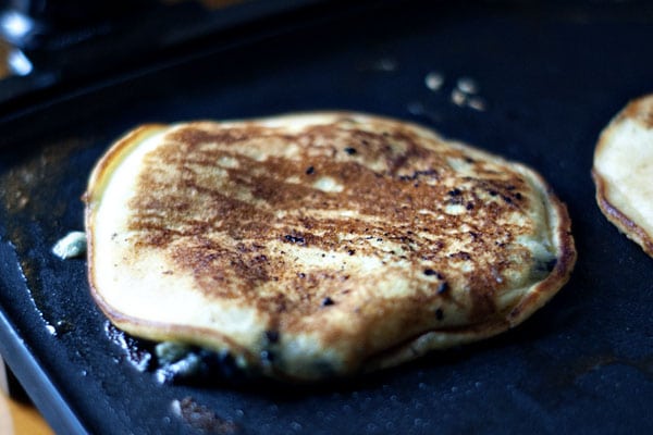 Blueberry-Cornmeal Pancakes