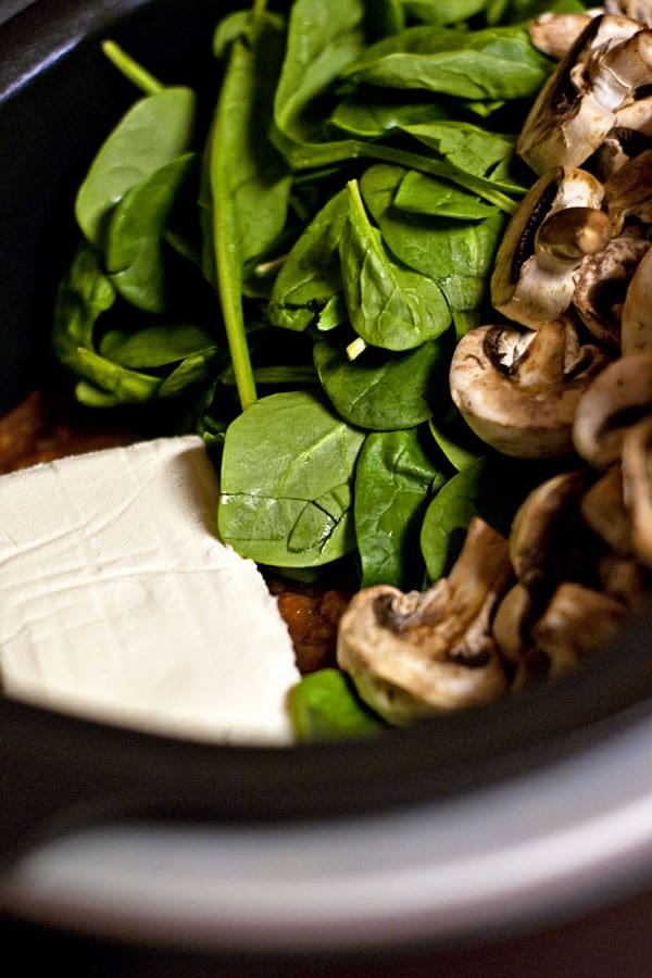 Creamy Slow Cooker Tortellini Soup
