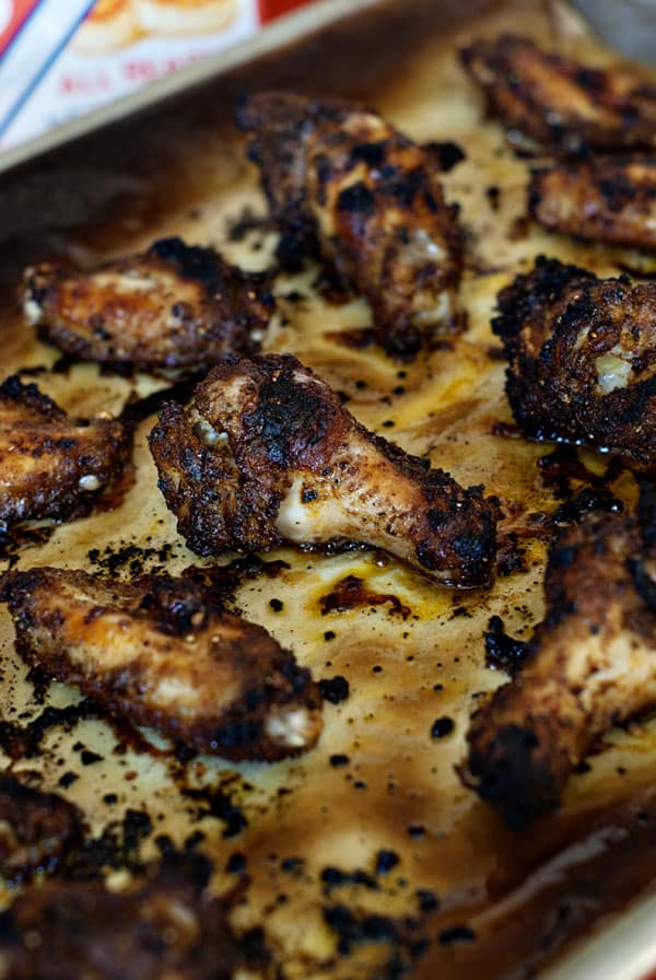 Cajun Alfredo Chicken Wings | Heather Likes Food Cajun Alfredo Chicken Wings
