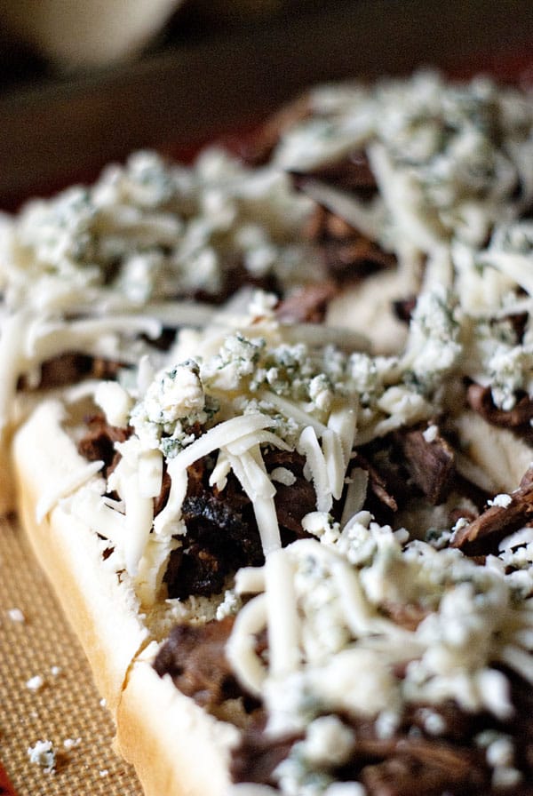 Beef and Blue Cheese Sliders | Heather Likes Food Beef and Blue Cheese Sliders