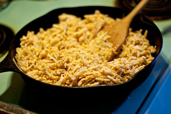 Cheesy Hashbrown Skillet | heatherlikesfood.com