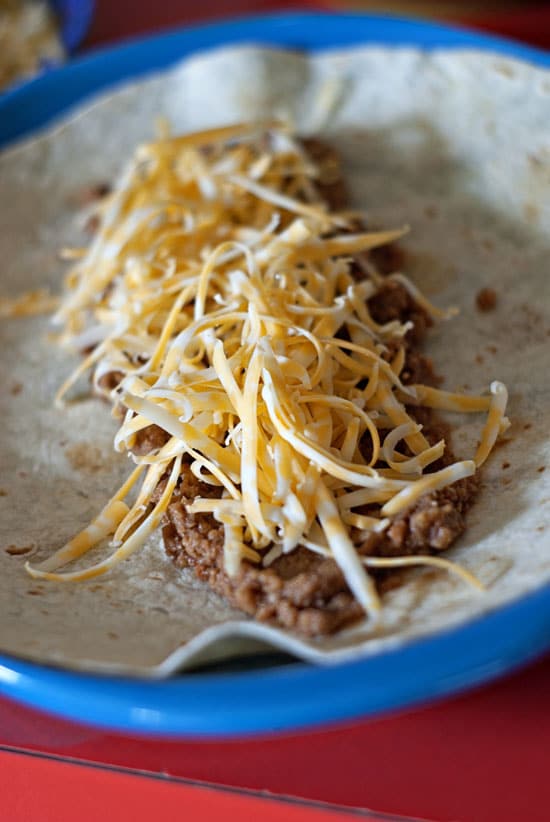 Bean and Cheese Roll Ups | heatherlikesfood.com