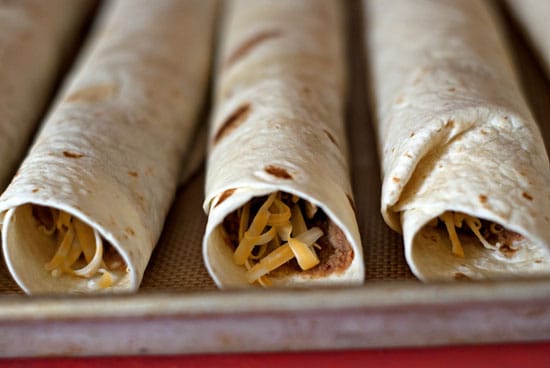 Bean and Cheese Roll Ups | heatherlikesfood.com